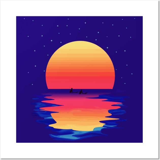 Ocean Dreams Wall Art by Glitchway